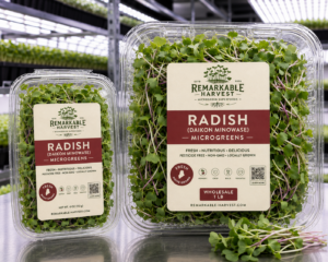 Radish (Daikon Minowase) Microgreens