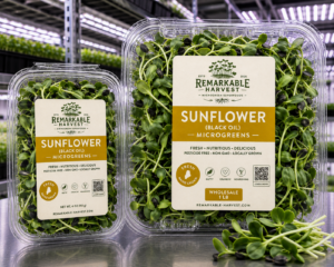 Sunflower (Black Oil) Microgreens